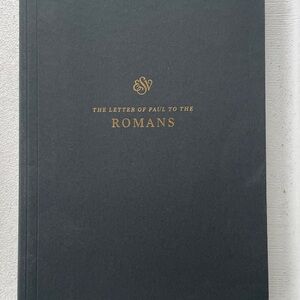 Black ESV Book with Gold Lettering